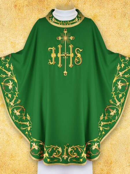 ornat haftowany "sacra flora"