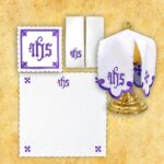 (product) Komplet "Katedralny" Fioletowy