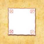 (product) Serwetka Haftowana "Calvario"
  Czerwona 45X45