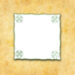 (product) Serwetka Haftowana "Calvario"
  Zielona 45X45