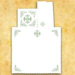 (product) Bielizna Kielichowa "Calvario"
  Zielona