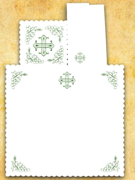 (product) Bielizna Kielichowa "Calvario"
  Zielona