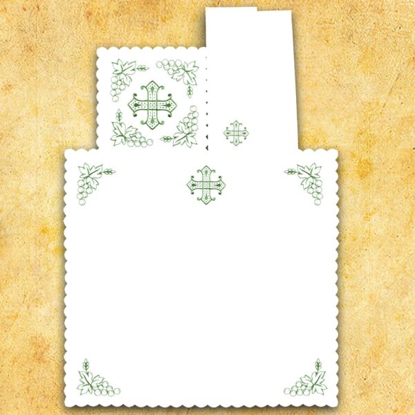 (product) Bielizna Kielichowa "Calvario"
  Zielona