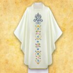 ornat haftowany "maryjny"