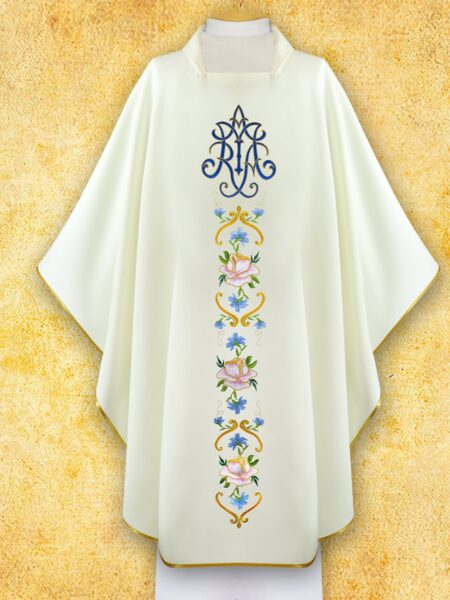 ornat haftowany "maryjny"