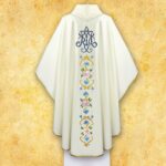 ornat haftowany "maryjny"