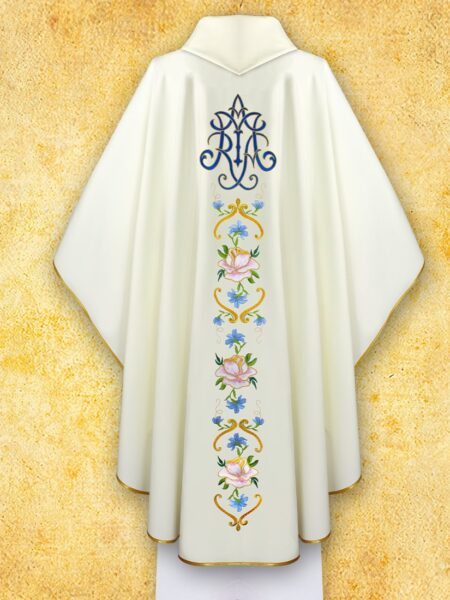 ornat haftowany "maryjny"