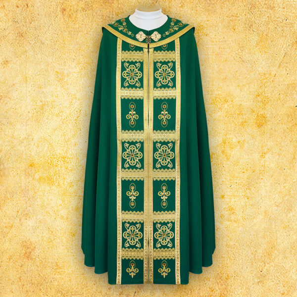Kapa haftowana "Brillante-Verde"