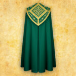 Kapa haftowana "Brillante-Verde"