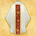 Ornat haftowany "Classico Bianco"